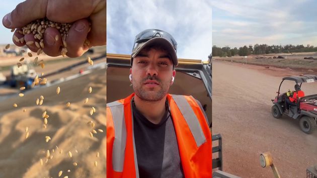 Un joven, sobre lo que gana en la temporada del grano en Australia: “Puedes llegar a cobrar más de 1.800 euros a la semana”