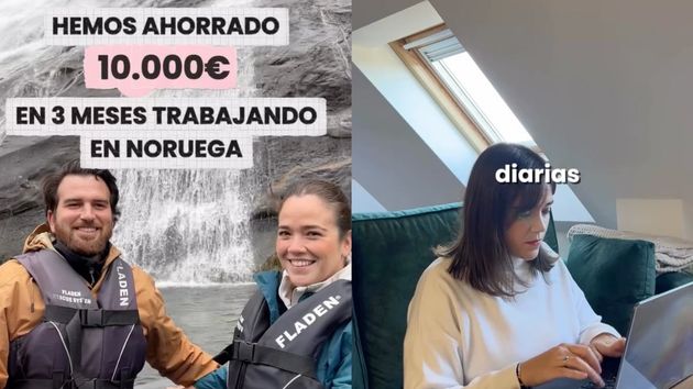 Inma, española trabajando en Noruega: “Hemos ahorrado 10.000 euros en tres meses”