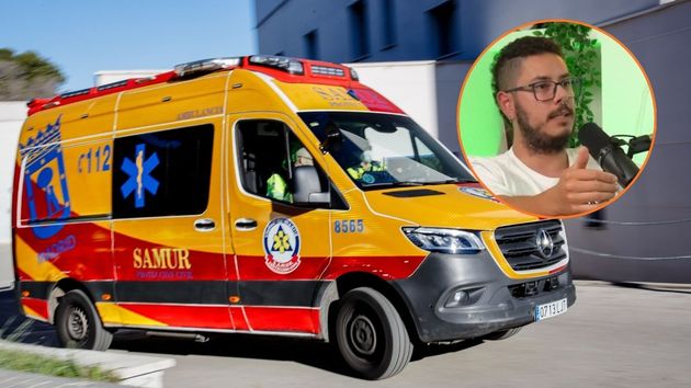 Diego, técnico en emergencias del SAMUR: "Cobro unos 2.300 euros limpios al mes con un turno de 24 horas que nos permite librar cinco días seguidos"