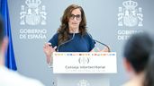 La ministra de Sanidad, Mónica García
