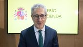 El ministro de Hacienda, Arcadi España, durante el Consejo de Política Fiscal y Financiera (CPFF)