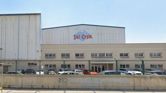 la fábrica de Sal Costa vista desde fuera