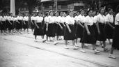 Mujeres en el Servicio Social Femenino