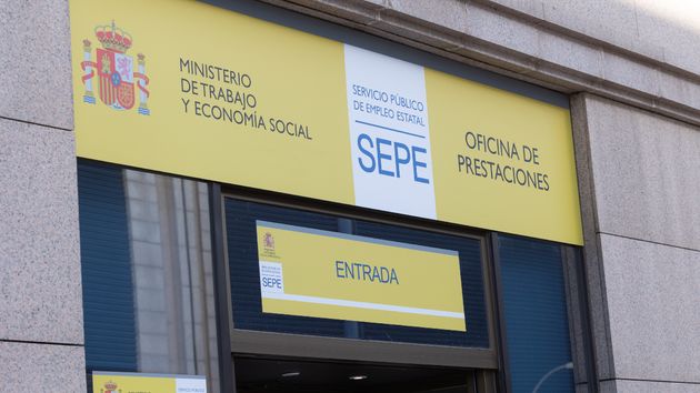 Una oficina de prestaciones del SEPE