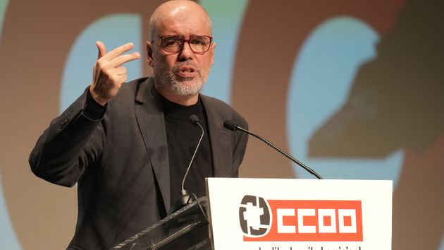 El secretario general de CCOO, Unai Sordo