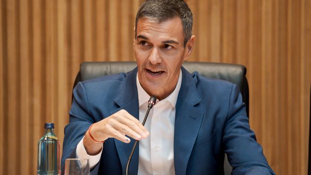 El presidente del Gobierno, Pedro Sánchez