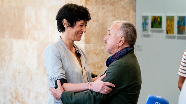 Elma Saiz y Pepe Álvarez