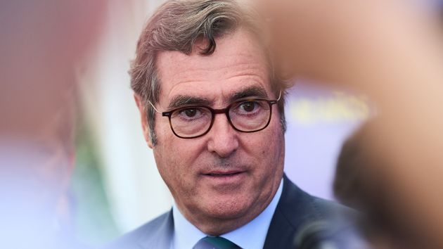 El presidente de la CEOE, Antonio Garamendi