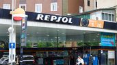 Una gasolinera Repsol