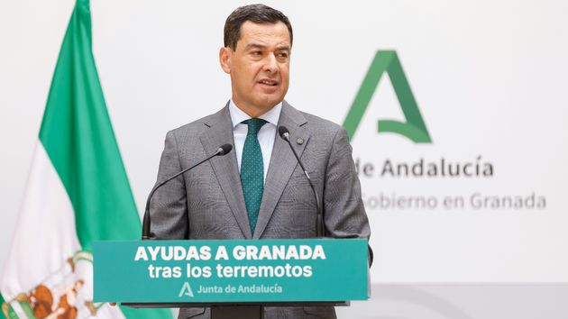 Juanma Moreno, presidente de la Junta de Andalucía