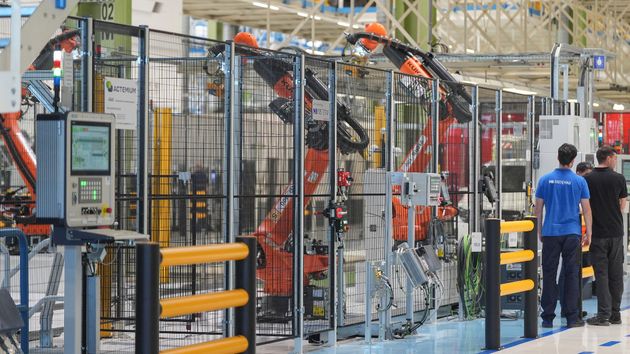 Trabajadores de Mercedes-Benz