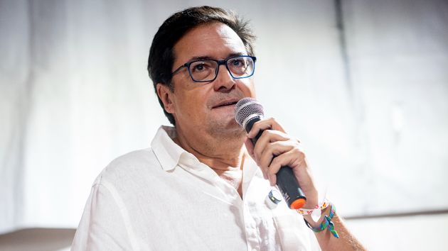 Óscar López en un acto en Madrid