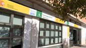 Fachada de una oficina de empleo en Andalucía