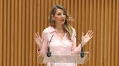 La ministra de Trabajo, Yolanda Díaz