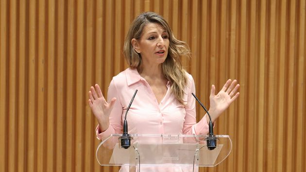 La ministra de Trabajo, Yolanda Díaz