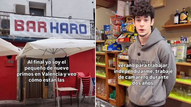 Mario, 23 años, dejó Valencia para abrir un bar en un pueblo de menos de 100 vecinos: “El éxito es no tener que irme”
