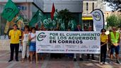 Una movilización de Correos