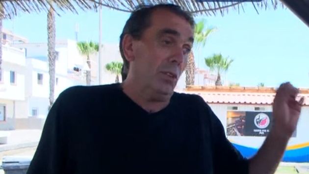 Kiko durante la entrevista