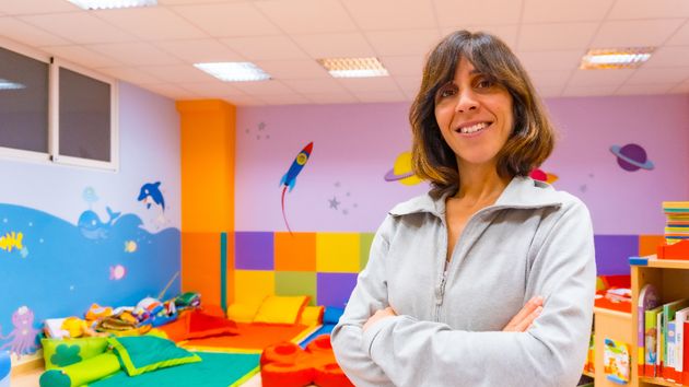 Maestra infantil aleatoria