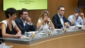 Ministros en la reunión