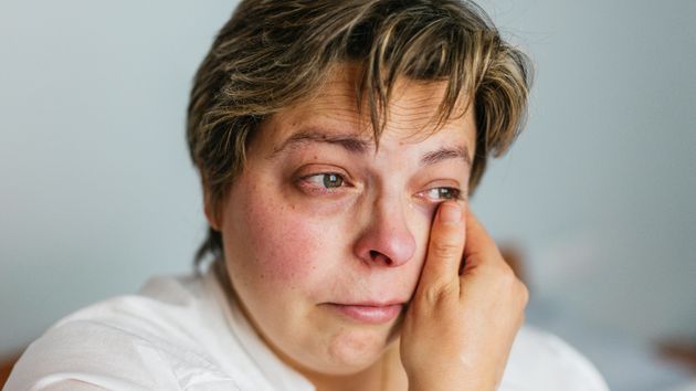 Mujer llorando