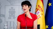 Elma Saiz habla durante el Consejo de Ministros