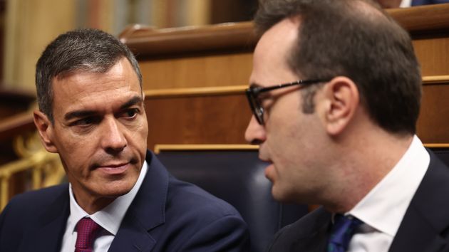 Carlos Cuerpo y Pedro Sánchez