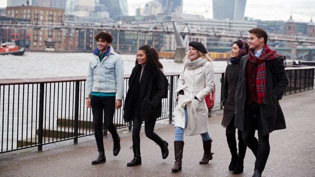 Jóvenes en Londres
