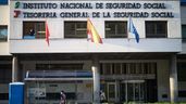 Fachada de una oficina de la Seguridad Social