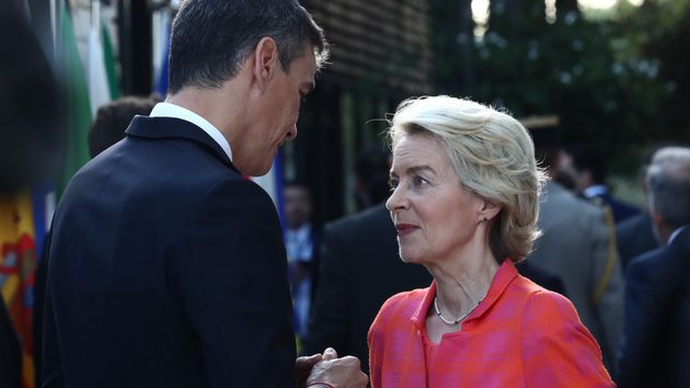 Pedro Sánchez y Úrsula von der Leyen