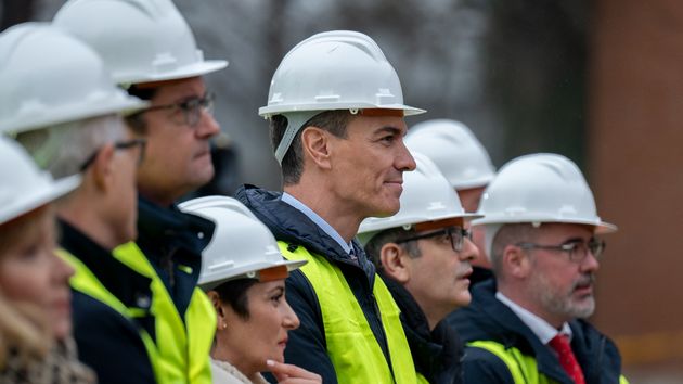 Pedro Sánchez y varios ministros