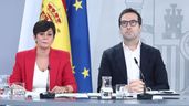 El ministro de Economía, Carlos Cuerpo, durante la rueda de prensa del Consejo de Ministros