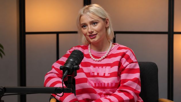 Rosa durante la entrevista