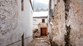 Casas de piedra en una localidad valenciana