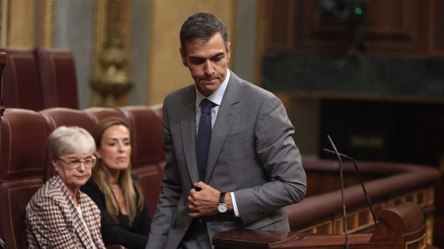 El presidente del Gobierno, Pedro Sánchez