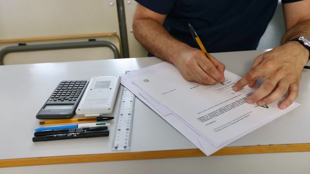 Examen de oposiciones de la Junta de Andalucía