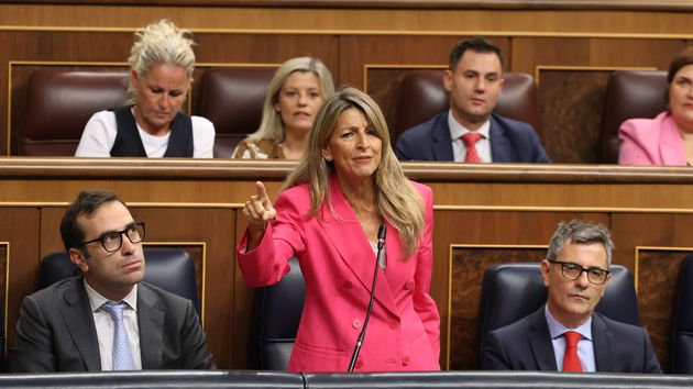 La ministra de Trabajo, Yolanda Díaz