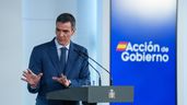 Pedro Sánchez hablando
