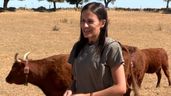 Ana durante la entrevista