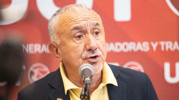 El secretario general de UGT, Pepe Álvarez