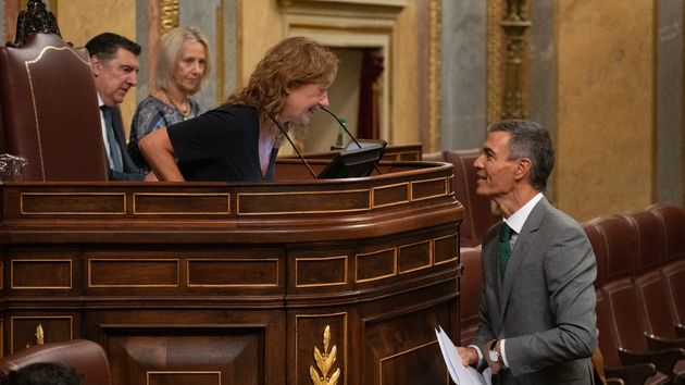 Pedro Sánchez y Francine Armengol
