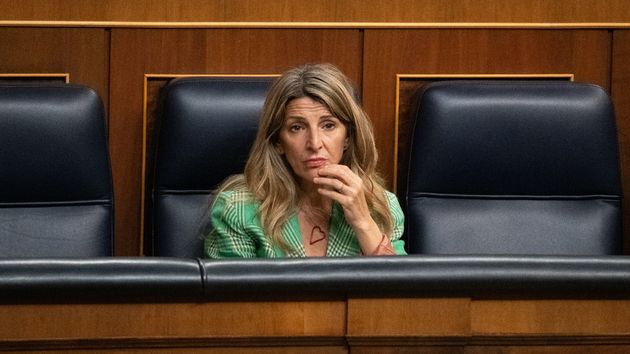 La ministra de Trabajo, Yolanda Díaz