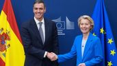 Pedro Sánchez y Ursula von der Leyen