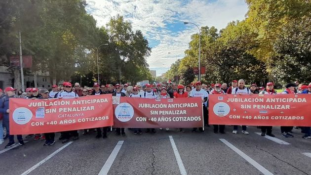 Manifestación de Asjubi40