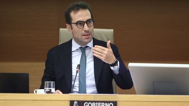 Carlos Cuerpo en el Congreso de los Diputados