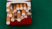 Caja de cigarros abierta
