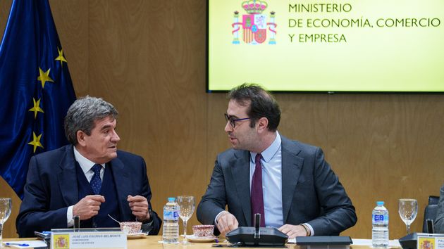 Carlos Cuerpo y José Luis Escrivá
