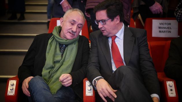 Pepe Álvarez y Óscar López