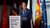 El presidente de la CEOE, Antonio Garamendi