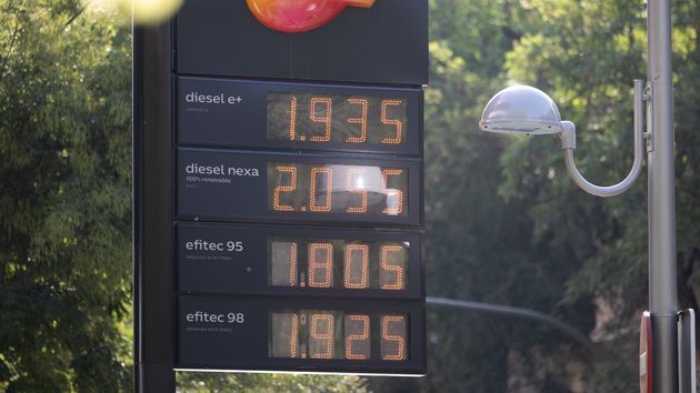 Precios carburantes gasolinera
